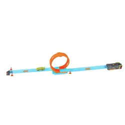 Speed Track Pista Loop con 10 Auto 1:64 a Batterie