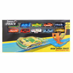 Speed Track Pista Loop con 10 Auto 1:64 a Batterie - Vue supplémentaire 2