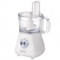 Bluesky BFP750-16 robot de cuisine 750 W 1,2 L Transparent, Blanc