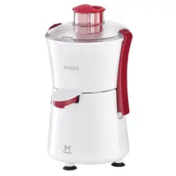 Mandine 3614612546930 presse-agrumes Centrifugeuse 300 W Rouge, Transparent, Blanc