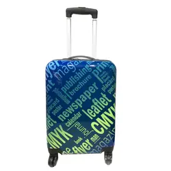 Carrefour 3614614234675 bagage Chariot Multicolore Acrylonitrile-Butadiène-Styrène (ABS), Carbonate de polypropylène (PPC)