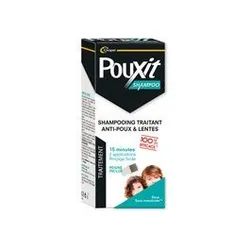 Pouxit Shampoo Shampooing Traitement Anti-Poux & Lentes 200ml + Peigne