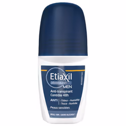 Etiaxil Déodorant Men Anti-Transpirant Contrôle 48H Roll-On 50 ml