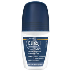 Etiaxil Déodorant Men Anti-Transpirant Contrôle 48H Roll-On 50 ml