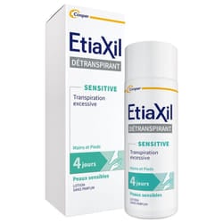Etiaxil Déodorant Détranspirant Sensitive Pieds et Mains Peaux Sensibles 100 ml