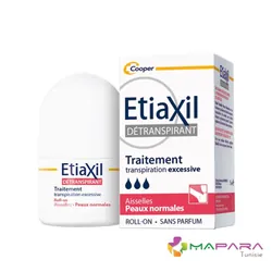 Etiaxil Détranspirant Bille Peau Normal 15ml