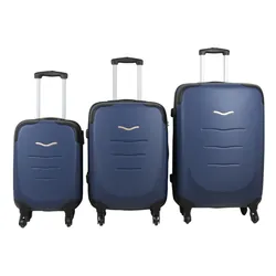 Carrefour 3615005623054 bagage Chariot Casque à coque dure Noir Acrylonitrile-Butadiène-Styrène (ABS)