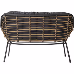 Hyba Siena ensemble de meubles de jardin Noir - Vue supplémentaire 4
