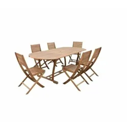 Hyba 3616473100702 ensemble de meubles de jardin Bois