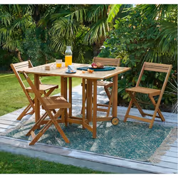 Carrefour 3616473102140 ensemble de meubles de jardin Bois - Vue supplémentaire 2