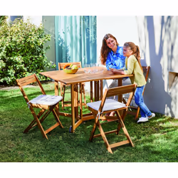 Carrefour 3616473102140 ensemble de meubles de jardin Bois - Vue supplémentaire 3