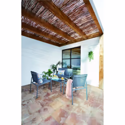 Carrefour 3616473126177 ensemble de meubles de jardin Gris - Vue supplémentaire 2