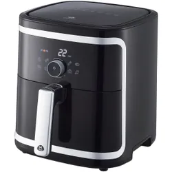 Mandine MAF1800-22 Unique 5 L Autonome 1900 W Friteuse Sans Huile Noir