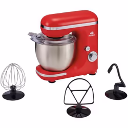 Mandine MSM1000R-22 robot de cuisine 1000 W 5 L Rouge - Vue supplémentaire 2