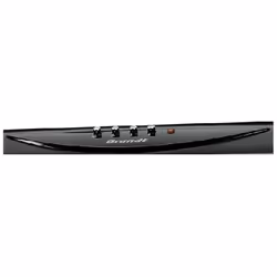 Brandt AC500BF1 hotte Semi-intégrée (semi-encastrée) Noir 380 m³/h