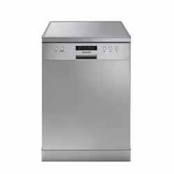Brandt DFH13217X, Pose libre, Taille maximum (60 cm), Argent, Noir, Argent, Boutons, 1,35 m