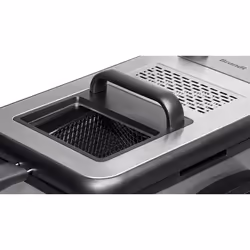 Brandt FRI3200 friteuse Unique 3,2 L Autonome 2200 W Noir, Argent