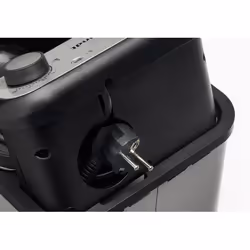 Brandt FRI3200 friteuse Unique 3,2 L Autonome 2200 W Noir, Argent