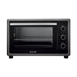Brandt FC26MUB - Four électrique pose libre, 26 L, 1500 W, 5 modes de cuisson, chaleur tournante, 3 gradins, noir