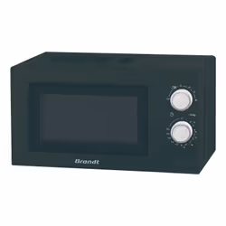 Brandt SM2016B, Comptoir, Micro-onde simple, 20 L, 700 W, Rotatif, Noir