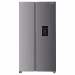 Brandt BFA701YDX - Réfrigérateur Side by Side No Frost, 617 L, LED, Inox