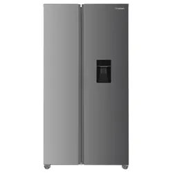 Brandt BFA701YDX - Réfrigérateur Side by Side No Frost, 617 L, LED, Inox