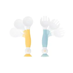 Badabulle Couverts d'apprentissage flexibles