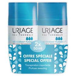 Uriage Déodorant Puissance 3 Lot de 2 x 50 ml