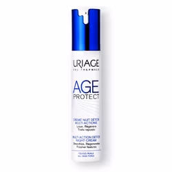La crème détoxifiante multi-active Uriage Age Protect offre à la peau un soin intense et régénérant qui agit pendant la nuit. ...