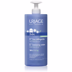 Un instant suffit désormais pour que la peau de votre bébé soit parfaitement propre. L’eau nettoyante corps et visage Uriage ...