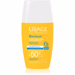 Le produit bronzant protecteur Uriage Bariésun Ultra-Light Fluid SPF 50+ est un soin indispensable pour votre peau lorsque vo ...