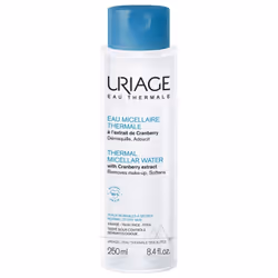 Uriage Eau Micellaire Thermale Peaux Normales à Sèches 250 ml est une eau micellaire visage et yeux, particulièrement destiné ...