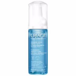 Uriage Mousse d'Eau Nettoyante 150 ml est un soin pour peaux normales à mixtes. À l'extrait d'edelweiss. il nettoie, démaquil ...