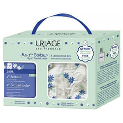 Uriage Bébé 1ère Senteur Eau de Soin Parfumée 50 ml + Lange Ultra-Doux Offert