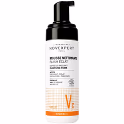 Novexpert Vitamine C Flash Éclat Mousse Nettoyante Bio 150 ml