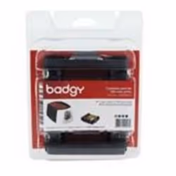 Evolis CBGR0100C, Badgy100 / Badgy200, 100 pages, Transfert thermique, Noir, Ampoule