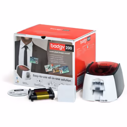 Evolis Badgy200 imprimante de cartes en plastique Sublimation de teinte/Transfert thermique Couleur 260 x 300 DPI