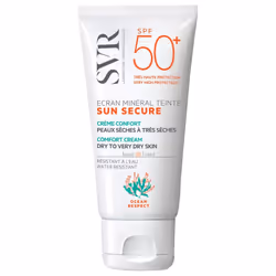SVRSun secureEcran minéral teintéCrème confortPeaux sèches à très sèchesSPF50+ UVB + UVA50mlSVR Sun Secure est un soin très h ...