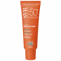 SVRSun secureFluide toucher secFini invisiblePeaux hypersensibles au soleilBébé, enfant, adulteSPF50+ UVB + UVA50mlINNOVATION ...