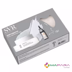 SVR Biotic Pepti Gel-Mat Régénérant Lissant 50 ml + [C] Ampoule Anti-Ox Concentré Éclat 10 ml & Guasha Offerts est un coffret ...