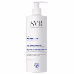 SVR Xérial 10 Lait Corps 400 ml est un soin corporel anti-squames et anti-grattage qui lisse, apaise et hydrate 48 heures. Il ...