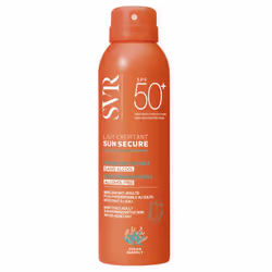 SVR Sun Secure Lait Crépitant SPF50+ 200 ml est un lait hydratant et invisible crépitant solaire de très haute protection UVB ...