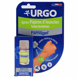 UrgoPiqûres d'insectesSoulage la démangeaisonMoustiques, Abeilles-guêpes, Araignées, Taons, Fourmis, Aoûtats. Evite de se gra ...