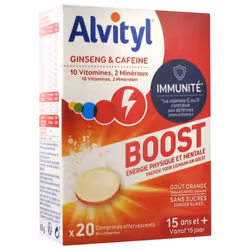 Alvityl Boost 20 comprimés effervescents