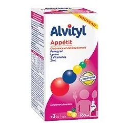 ALVITYL Appétit Sirop 100 ml