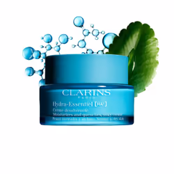Clarins Hydra-Essentiel [HA²], Femmes, 50 ml, Crème, Peau sèche, Peau normale, Eclaircissant, Hydratant, Pulpant, Pot