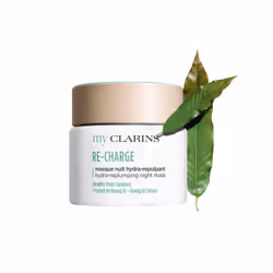 Clarins RE-CHARGE masque nuit hydra-repulpant 50ml, Masque hydratant, Femmes, Peau mixte, Peau sèche, Peau normale, Peau gras ...