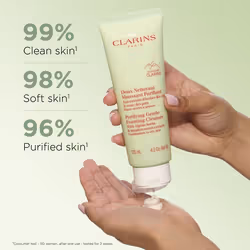 Clarins Purifying Gentle Foaming Face Cleanser Mousse nettoyante Femmes 125 ml