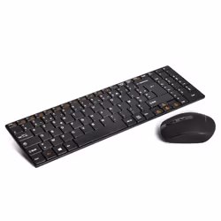 ADVANCE CLS-SLIM-BK clavier Souris incluse RF sans fil AZERTY Français Noir - Vue supplémentaire 2