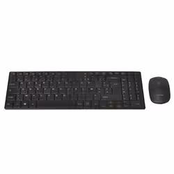 ADVANCE CLS-SLIM-BK clavier Souris incluse RF sans fil AZERTY Français Noir - Vue supplémentaire 3